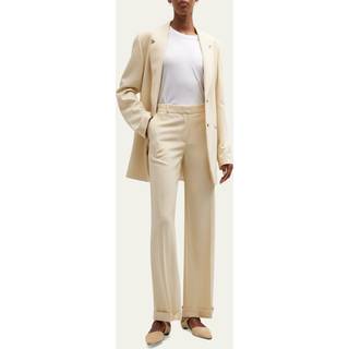 Toteme Mid-rise straight pants - neutrals - L