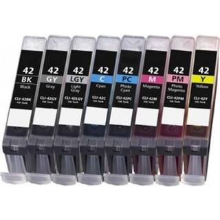 Kompatible blækpatroner Canon CLI 42 - 6384B001, 4 stk. rabatpakke 52 ml
