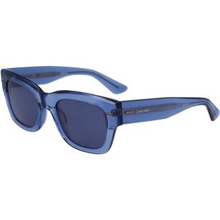 Calvin Klein Mand CK23509S 438 Solbriller Acetat Blå Blå Firkantet Normal Normal