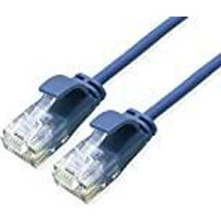 ROLINE UTP PatchCord Cat.6A/Class EA, LSOH, SLIM, blue, 1m