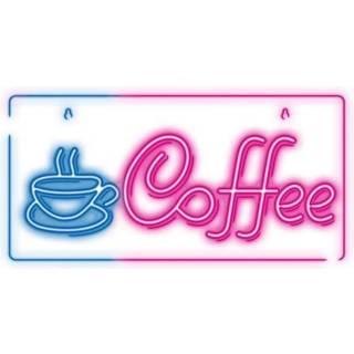 Neon PLEXI LED COFFEE pink blue NNE11 Neolia