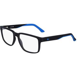 Lacoste Mand L2912 002 Optiske stel Bio-injekt Sort Firkantet Fotokromatisk Fotokromatisk