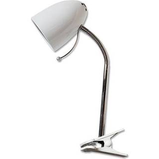 Aigostar klemme lampe med flex-arm til E27, 230V (H 350 mm) i hvid