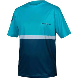 Endura Singletrack Core T-Shirt II Cykeljersey Herrer størrelse S farve blå