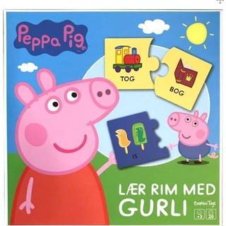 Gurli Gris Lær At Rime Puslespil 20 Brikker