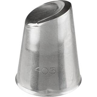 Ateco Decorating Ruffle Tip #403 - U -formet tip til at skabe b?ndb?jler og andre specialeffekter