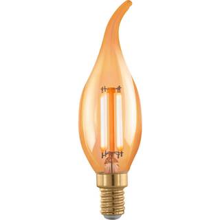 EGLO LED pære CF35 Vindtød 4W/827 300 lumen amber dæmpbar E14