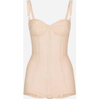 Dolce&Gabbana x Kim Marquisette bodysuit - beige - XS