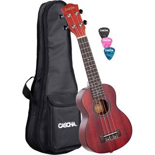 Cascha HH 2263 Premium Red Sopran ukulele