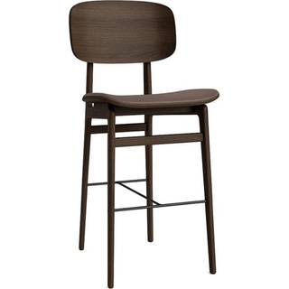 NORR11 NY11 Barstol H65 cm Mørk Røget Egetræ/Dark Brown 21001
