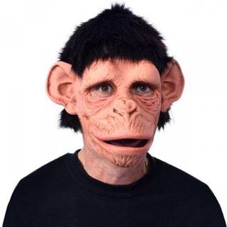 Affen Maske mit Kunstfell