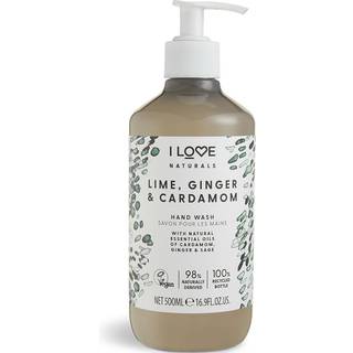 I Love Naturals Lime, Ginger & Cardamom Håndsæbe 500 ml - 500 ml