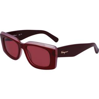 Salvatore Ferragamo SF 1079S 614 54 Solbriller Mænd Burgunder - Transparent Burgundy - 54mm