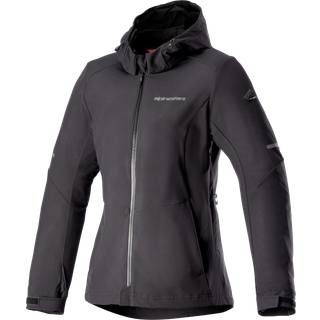 alpinestars Stella Neo Waterproof Damer Hoodie sort XL