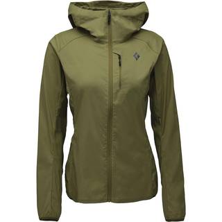 Black Diamond Alpine Start Hoody L - Dame Softshell Jakke til Vind & Regn, Str. L