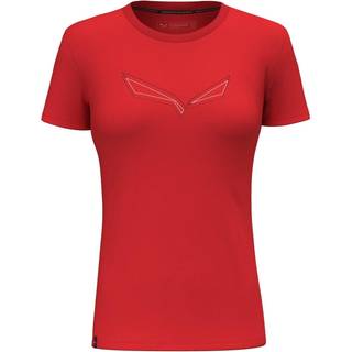 Salewa Women's Pure Eagle Frame Dry T-shirt T-shirt Damer størrelse 38 farve rød