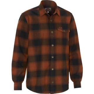 Swedteam Men's Lynx Wool Shirt Dark Orange, L