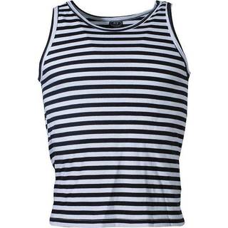 MFH Russian Tank Top Blå / Hvid Stripet