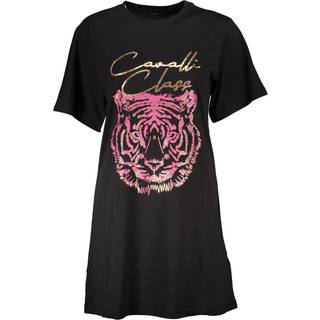 Cavalli Class Black Cotton Women Top