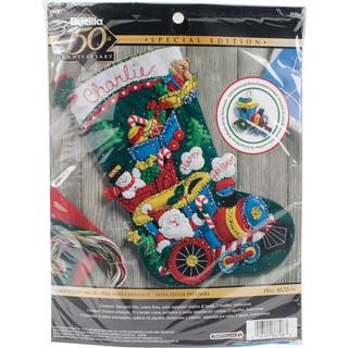 Bucilla Choo Santa Stocking Kit