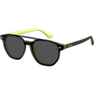 Havaianas Unisex UBATUBA/CS 71C/IR Solbriller Acetat Sort Grå Rund Normal