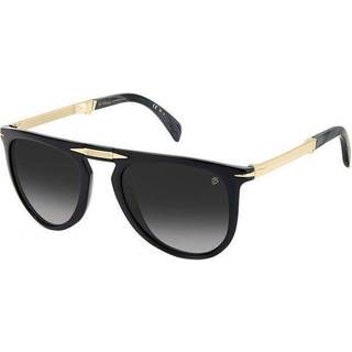 DAVID BECKHAM Mand DB 1039/S/FD 2M2/9O Solbriller Plast Sort/Guld Grå Pilot Skygge