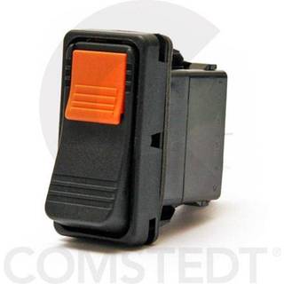 Strømafbryder Carling Technologies, 2-polet, Tænd-Sluk, 20 A (12 V DC) / 10 A (230 V AC), sort