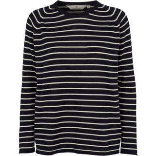Soya Sweater - Navy/Whisper White L - 100% Cotton (Organic) - Sweaters