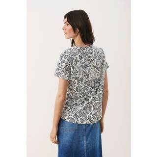 Part Two Gesinaspw Ts Toppe & T-Shirts 30307288 Midnight Navy Botanical W Foil (XXLARGE)