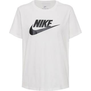 Nike Sportswear Essentials Logo-T-shirt til kvinder - hvid - XS (EU 32-34)
