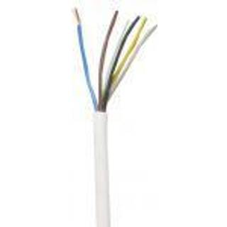 plastkappeledning H05 VV-F 3G2,50 HVID R50