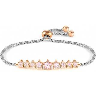 Nomination Milleluci Pink Crystal Stars Bracelet - 14cm
