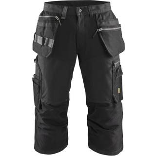 Blåkläder 159713439900C56 Piratbukser med stretch, sort Stl C56