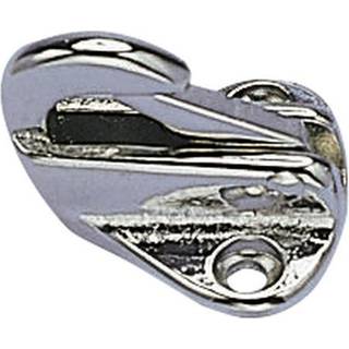 Fenderkrog Roca, M, 36 x 33 mm, med fjederlås, kromet messing