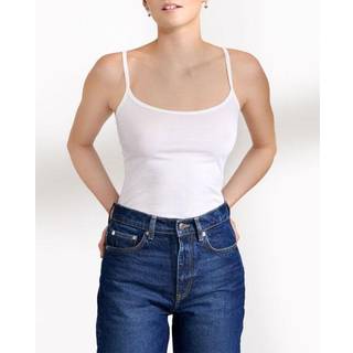 Bread and Boxers Singlet Woman - White - Large * Kampagne *
