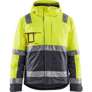 Blåkläder 4870 High Vis Vinterjakke / High Vis Vinterjakke - 2XL - High Vis Gul/Mellemgrå