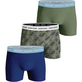 Björn Borg 3-pak Essential Shorts 2033 - Blue/White - XX-Large * Kampagne *