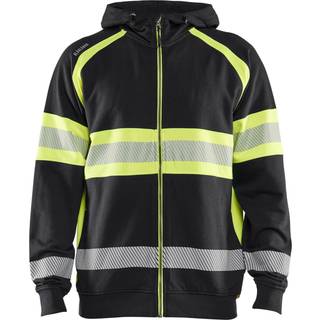 Blåkläder 3552 High vis hættetrøje / High vis hættetrøje - 2XL - Sort/High Vis Gul
