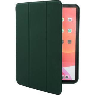 iPad 11" (2025) / iPad 10.9" (2024/2022) GEAR Pencilpocket Læder Flip Cover - Grøn