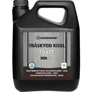 Hagmans Træbeskyttelse kisel, vask 4 L