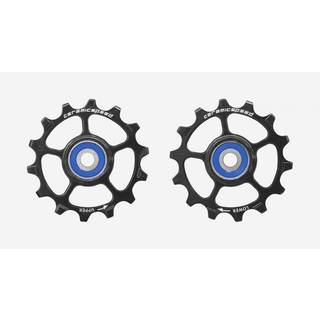 CeramicSpeed Pulleyhjul SRAM Eagle &amp; Eagle AXS 1-12 coated sort