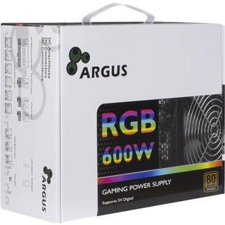 INTER-TECH Netzteil 600W Argus RGB-600 II 140mm Lüfter retail