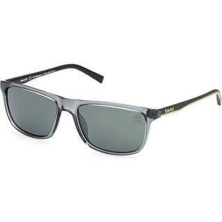Timberland TB9266 Polarized 20R 57 Solbriller Mænd Grå - Transparent Grey - 57mm
