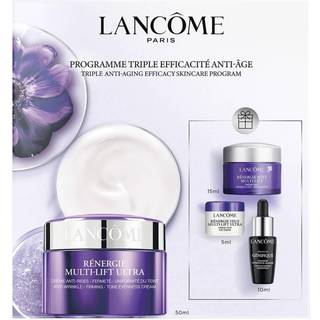 Lancôme Rénergie Multi-Lift Ultra Gavesæt 50ml Rénergie Multi-Lift Ultra Creme + 15ml Natcreme + 10ml Advanced Genefique Serum + 5ml Øjencreme