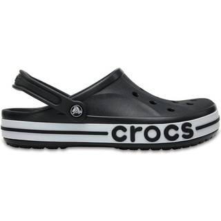 Crocs unisex Bayaband Clogs Black / White 46