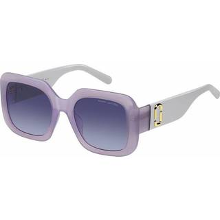 Marc Jacobs MARC 647/S B1P/DG 53 Solbriller Kvinder Purple - Frosted Purple - 53mm