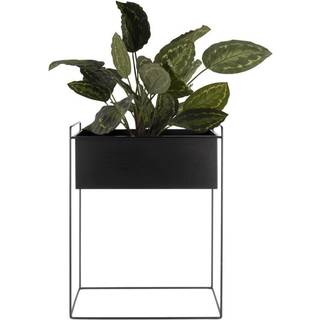 Blomsterkasser Essence i metal sort