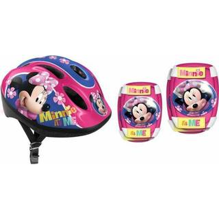 Minnie Beskyttelsessæt med cykelhjelm Disney Minnie Mouse beskyttelsessæt K862