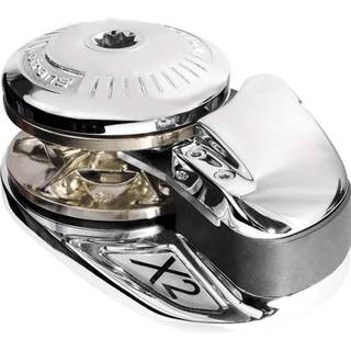 Elektrisk ankerspil Lofrans X2 Low Profile Aluminium, 1000 W, 12 V, for Ø8 mm kæde / Ø14 mm 3-slagen line med kæde