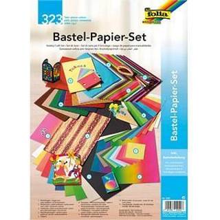 Bastelpapier Set - Mehrfarbig